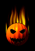 citrouille en feu